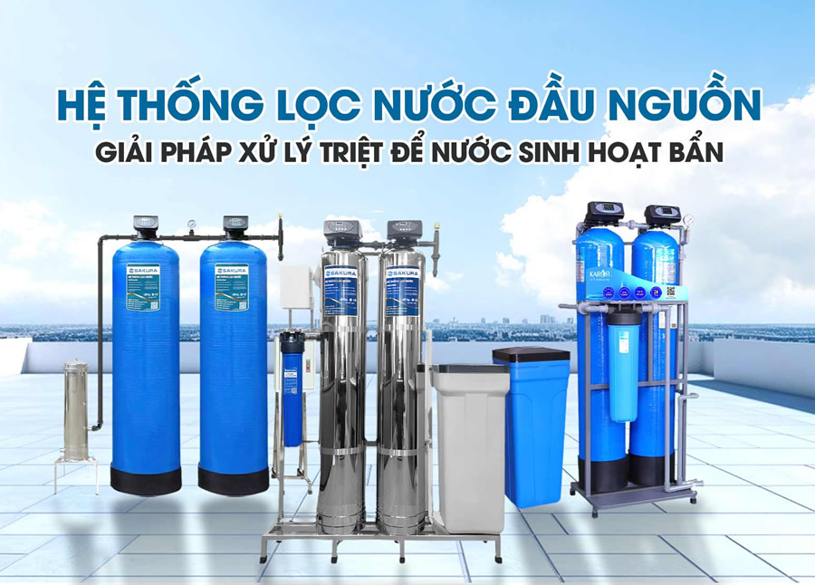 TOP Máy Lọc Nước Gia Đình Tốt Nhất Vinh Nghệ An